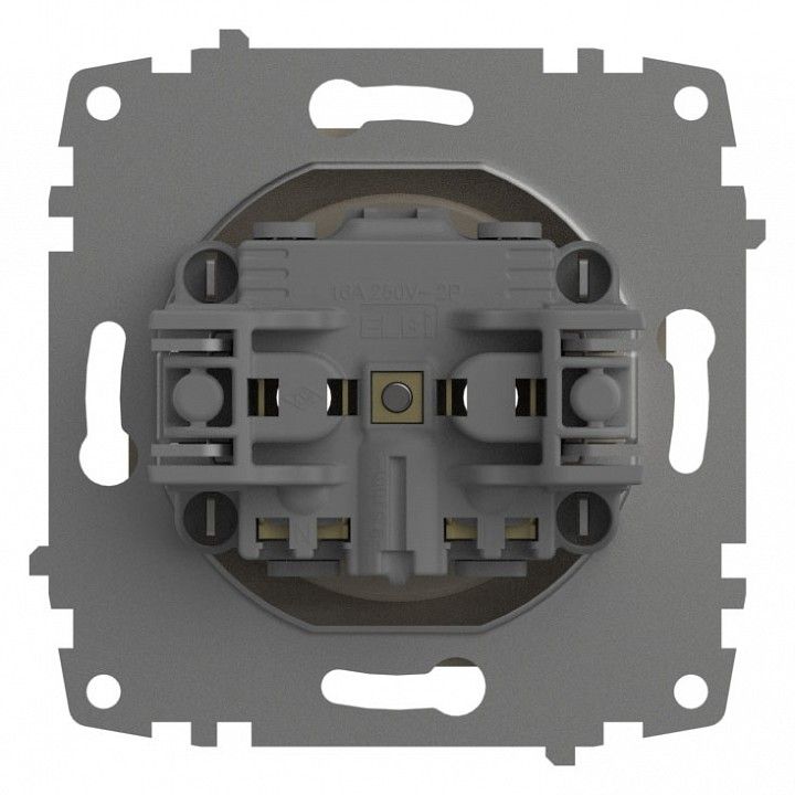 Розетка без заземления, без рамки Elbi Eleсtriс Zena Vega 609-010300-215
