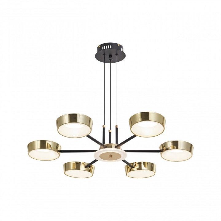 Подвесная люстра Arte Milano Ferrara-71079 271079/6 BK/GD
