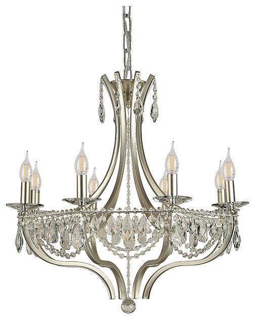 Подвесная люстра Newport ROXANA 8638/C silver