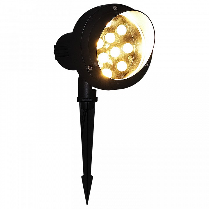 Наземный низкий светильник Reluce  09401-0.7-001U LED12W BK+WW