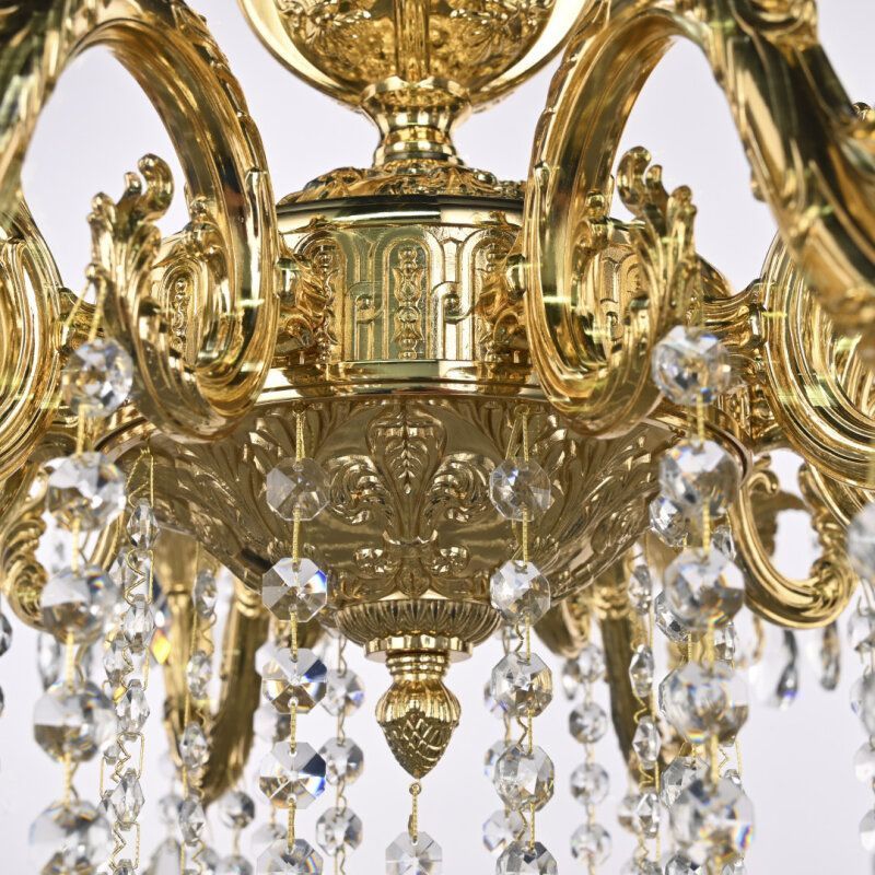 Подвесная люстра Bohemia Ivele Crystal AL7901 AL79101/10/250 B G
