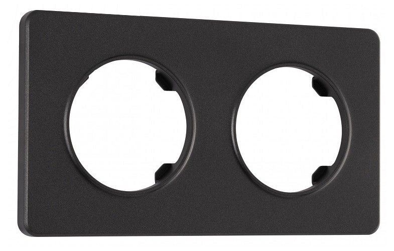 Рамка на 2 поста Arte Milano am-502.15 502.15-2.black