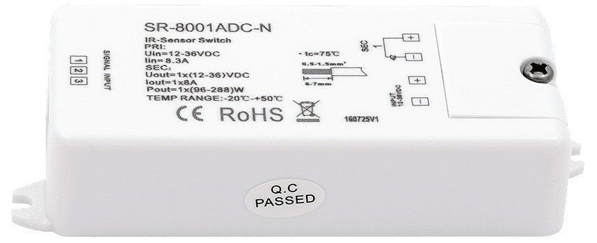 Контроллер-выключатель SWG ИК-датчики 'взмаx руки' SR-8001ADC-N