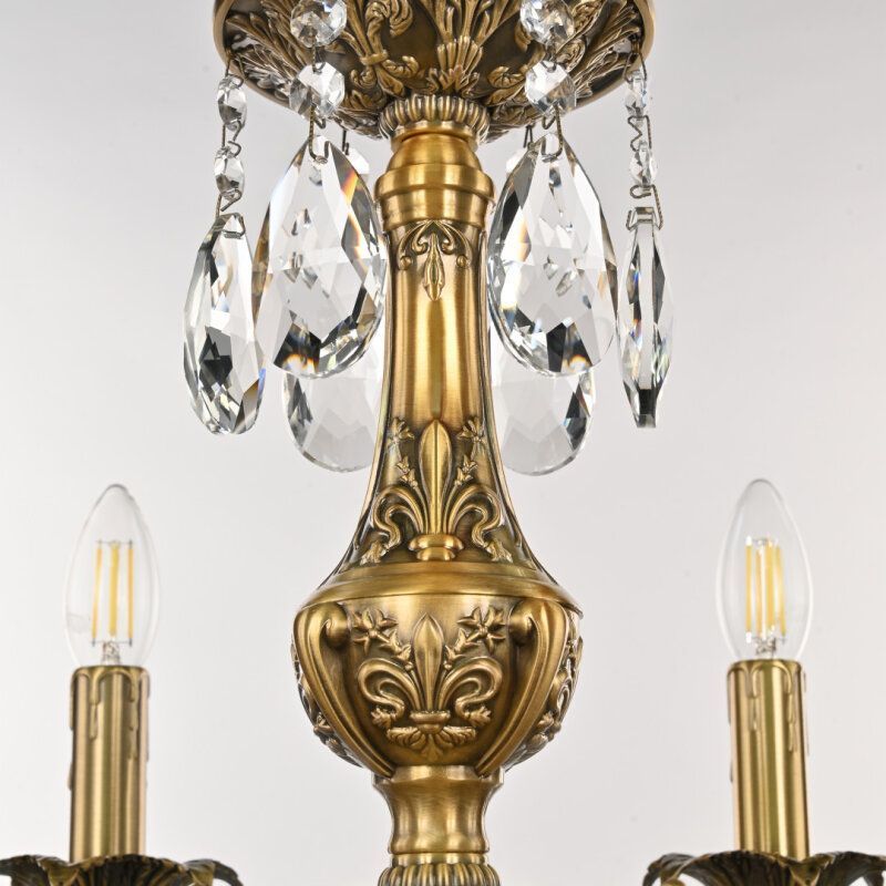 Подвесная люстра Bohemia Ivele Crystal AL7901 AL79101/6/175 B FP