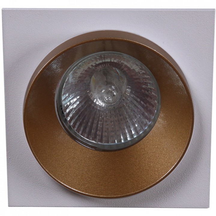 Встраиваемый светильник Reluce  51612-9.0-001MN MR16 WH+GD