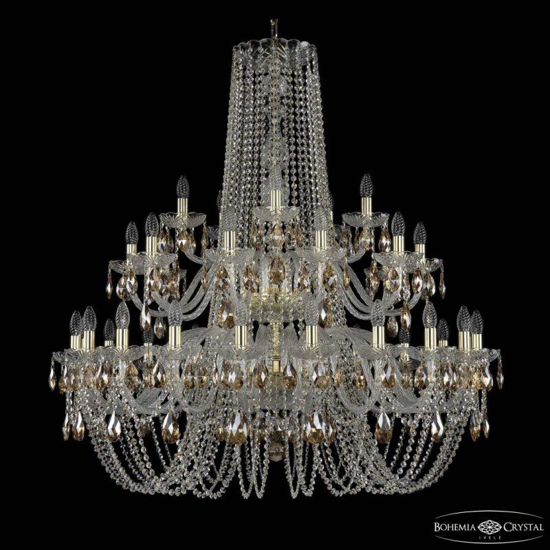 Подвесная люстра Bohemia Ivele Crystal 1409 1409/20+10+5/400/2d G K721
