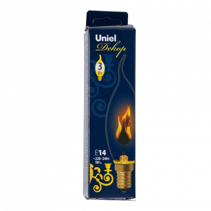 Лампа накаливания Uniel  E14 3Вт K UL-00002982