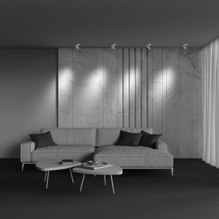 Накладной светильник Maytoni Technical Magic C022CL-12W3K-W-1