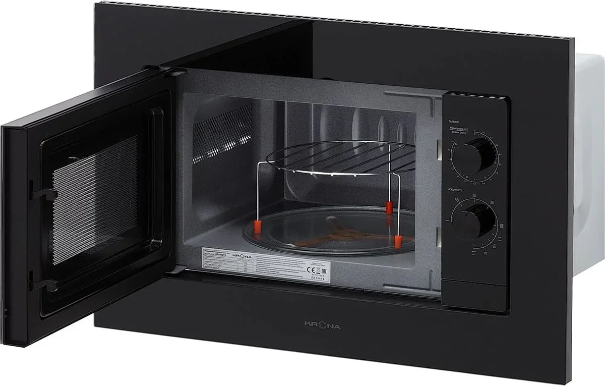Встраиваемая микроволновая печь KRONA WIRBEL 60 BL