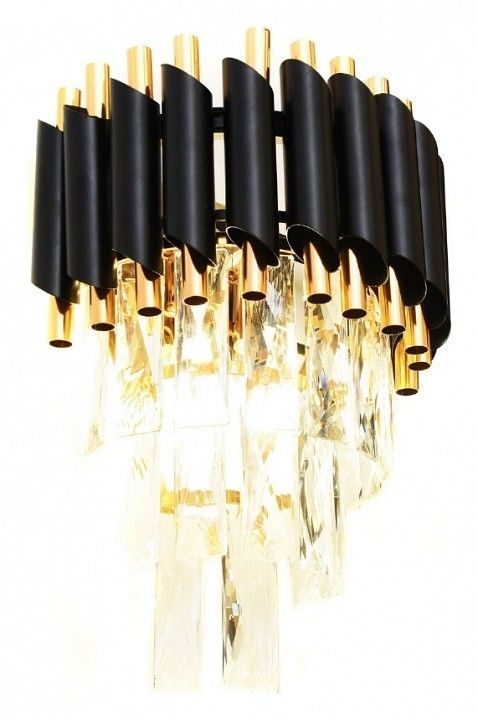 Накладной светильник LUMINA DECO Funneli LDW 6003-2 BK+F.GD