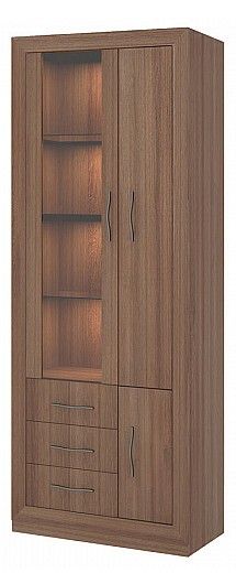 Шкаф-витрина Нобиле ШВтВ-ФСД-БЯН Шкаф-витрина Нобиле ШВтВ-ФСД-БЯН