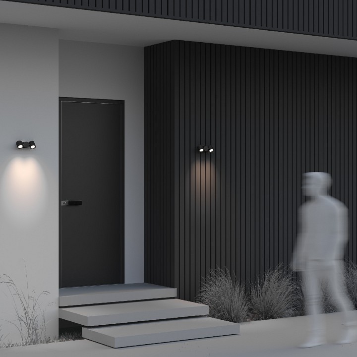Бра Maytoni Outdoor Wall Street O010WL-02B