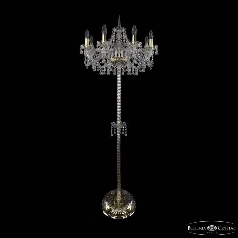 Торшер Bohemia Ivele Crystal 1410 1410T2/8/195-160 G V0300
