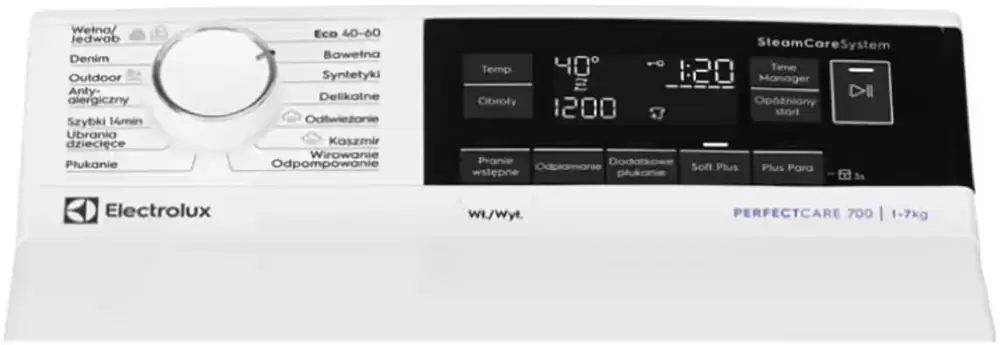 Стиральная машина Electrolux EW7TN3272SP