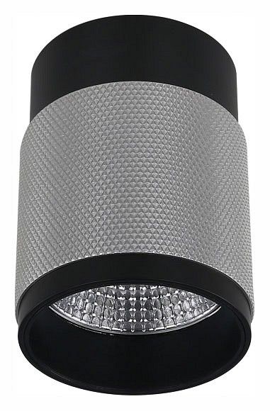 Накладной светильник iLedex Technical Delta 1955-10W-3000K-36 BK+SL