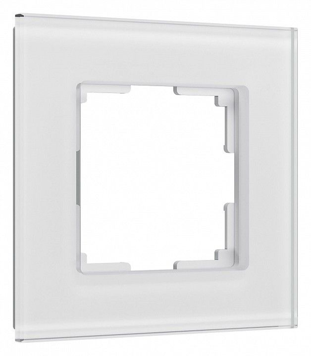 Рамка на 1 пост Werkel Senso (белый, стекло soft-touch) W0013101