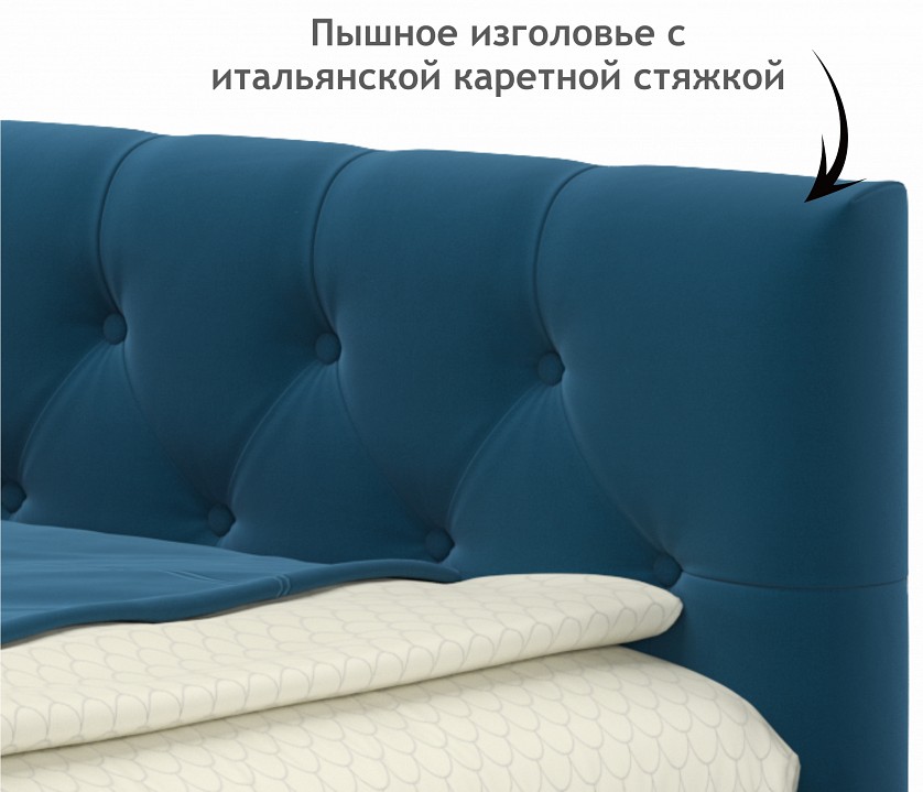 Кровать односпальная Afelia 2000x900