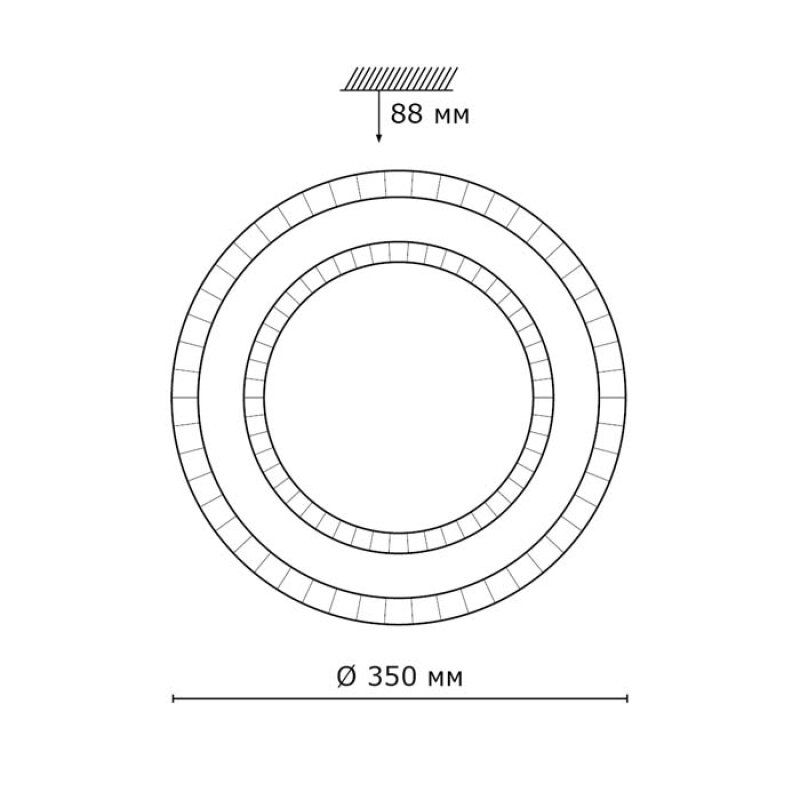 Накладной светильник Odeon Light L-VISION 7174/15WLA