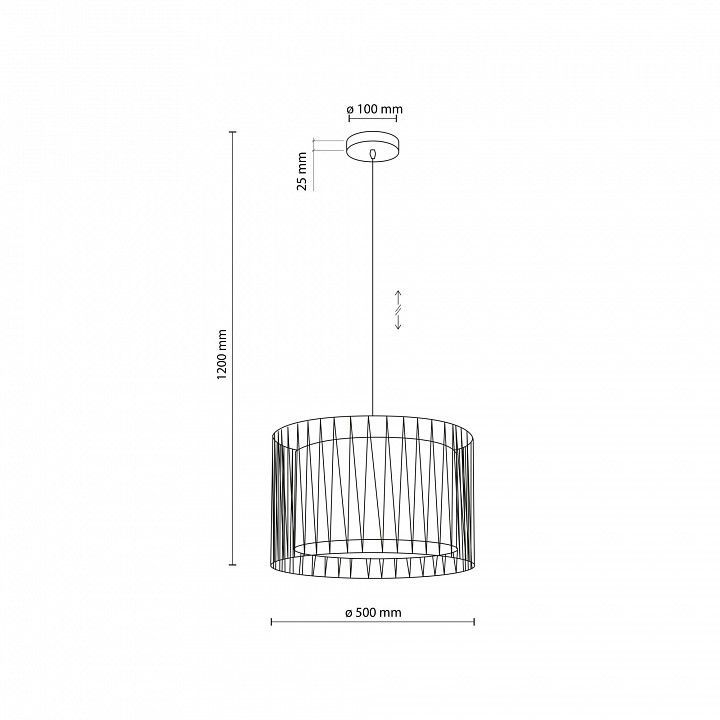 Подвесная люстра TK Lighting  11461