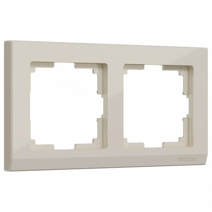 Рамка на 2 поста Werkel Stark (слоновая кость) W0021803