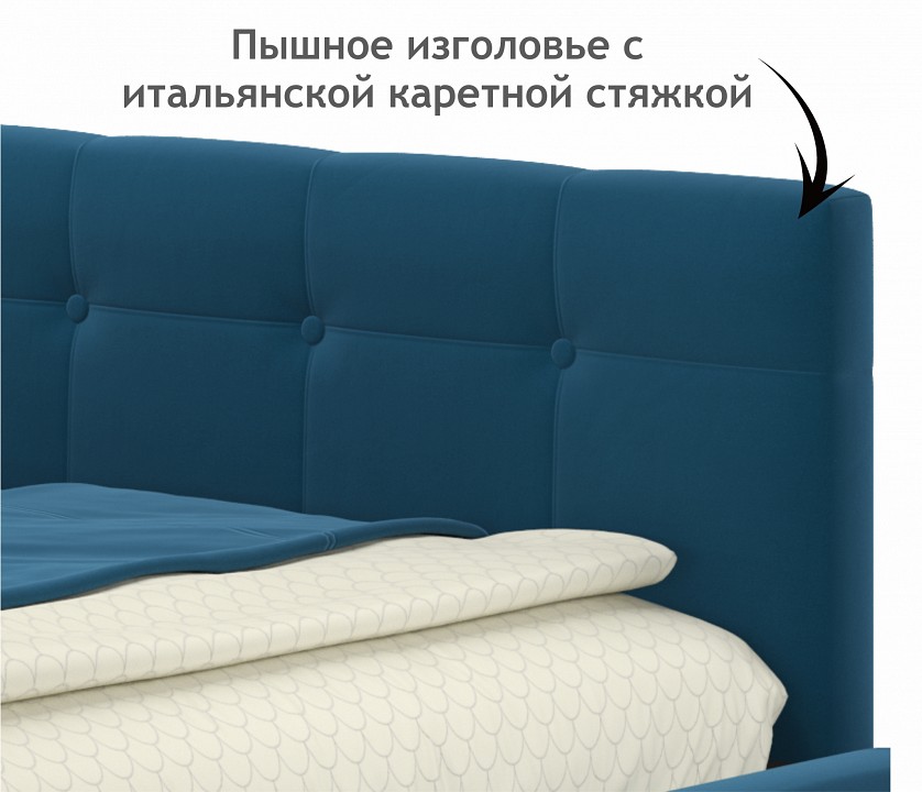 Кровать односпальная Bonna 2000x900 с ПМ