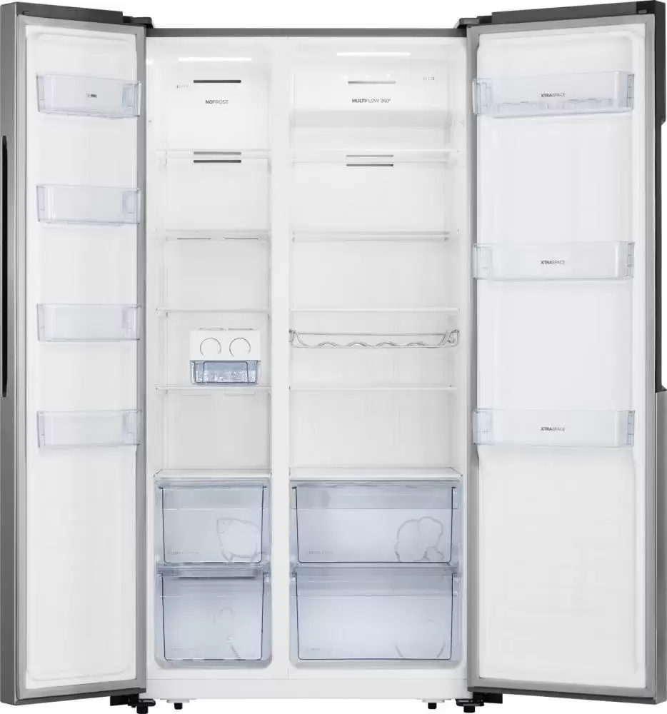 Двухкамерный холодильник Gorenje NRS9181MX