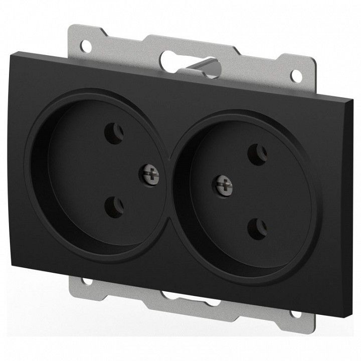 Розетка двойная без заземления, без рамки Elbi Eleсtriс Zena Vega 609-014800-908
