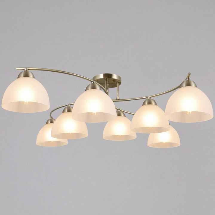Люстра на штанге ILLUMICO  IL0909-8CSQ-26 AB ELITE