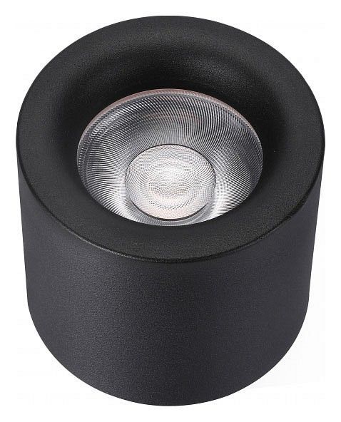 Накладной светильник iLedex Metrica 113-12W-D100-4000K-24DG-BK