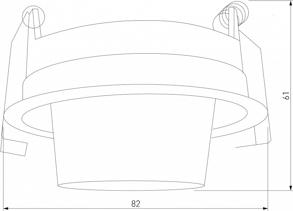 Встраиваемый светильник Elektrostandard Conner a063992