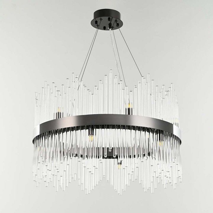 Подвесная люстра Arte Milano Бари 430110.600.12.G9.A1 BK