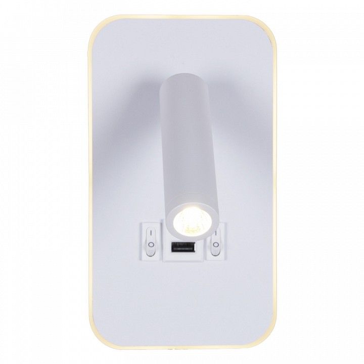 Бра Reluce 86204 86204-9.2-001KT LED12W+USB WT