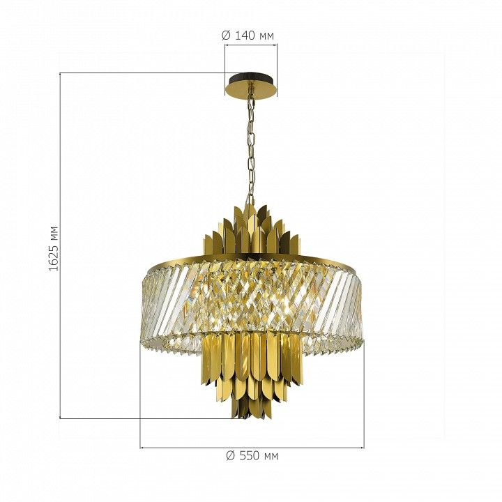 Подвесная люстра ST-Luce Nari SL1635.303.09