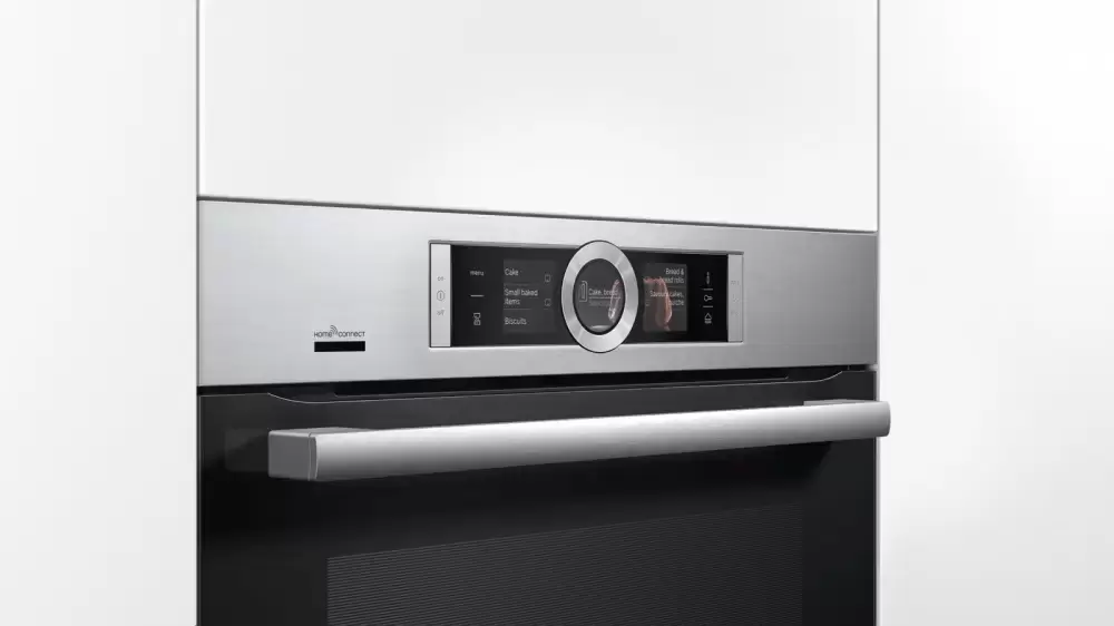 Компактный встраиваемый духовой шкаф-пароварка BOSCH CSG656RS7