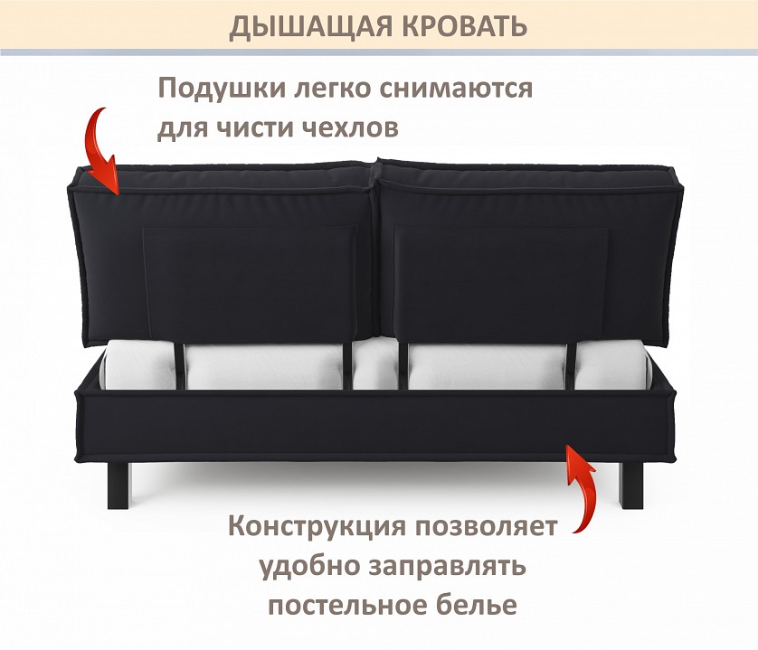 Кровать двуспальная Bali 1600