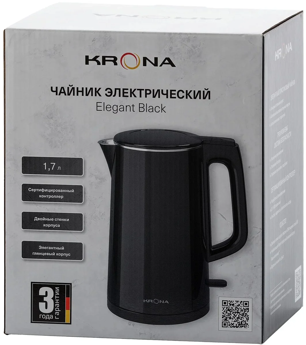 Чайник KRONA Elegant Black КА-00008502