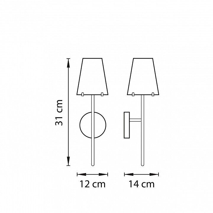 Бра Lightstar Diafano 758612
