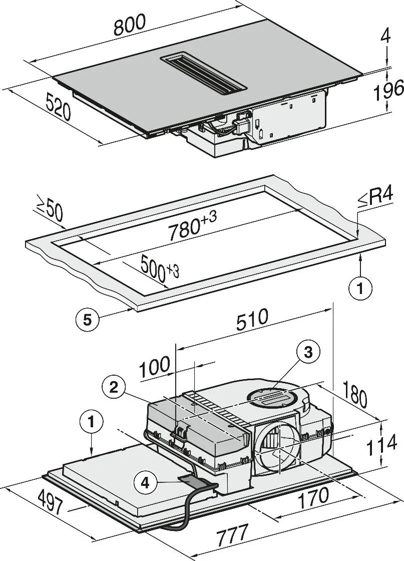 Варочная панель Miele KMDA 7272-1 FL