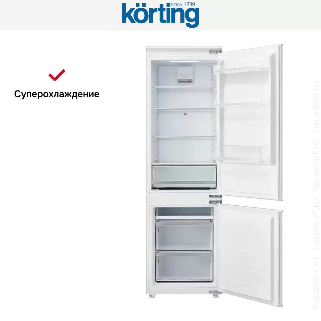 Встраиваемый холодильник Korting KFS 17935 CFNF