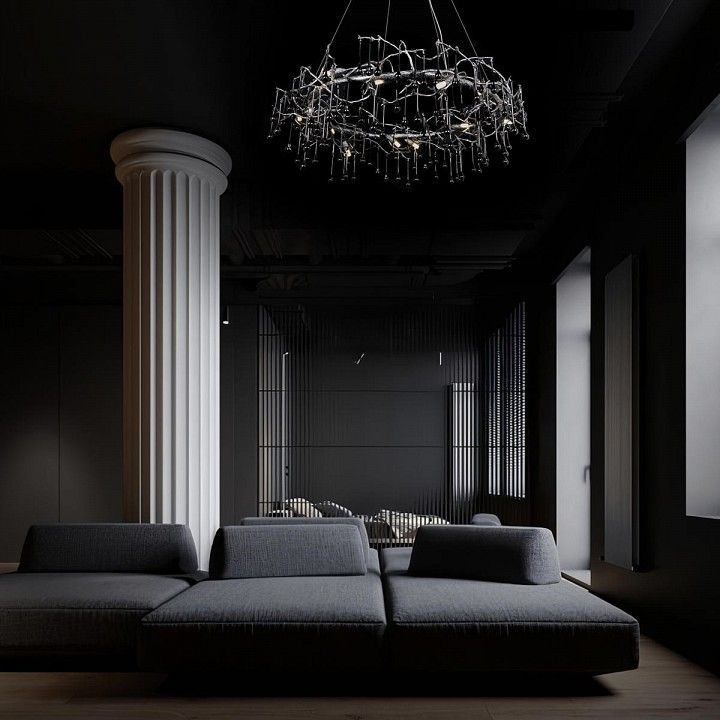 Подвесная люстра Loft it Bijout 10068/1000 BK