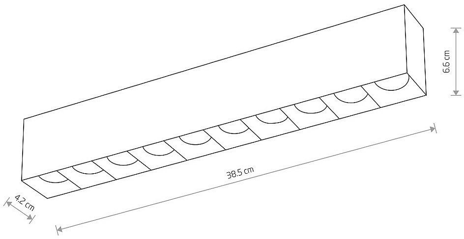 Накладной светильник Nowodvorski Midi Led 10053