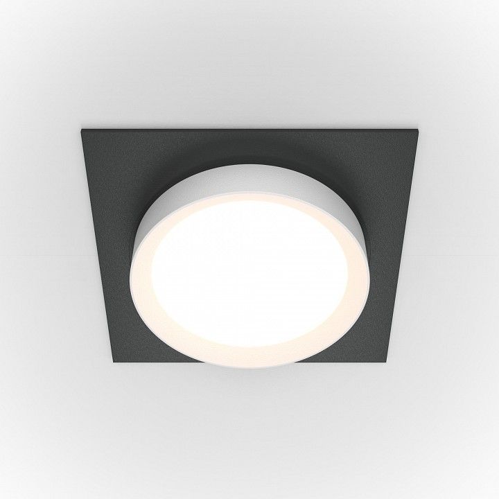 Встраиваемый светильник Maytoni Technical Hoop DL086-GX53-SQ-BW