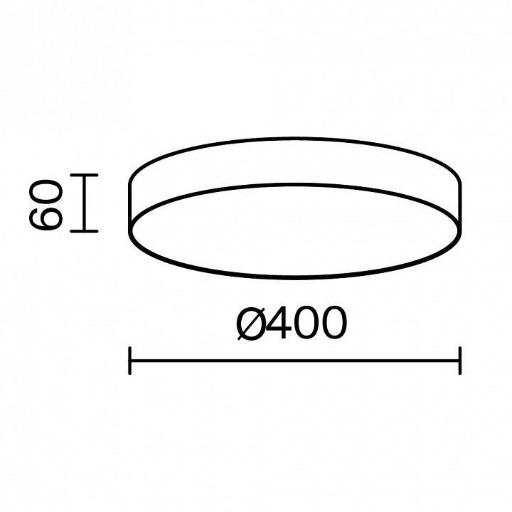 Накладной светильник Maytoni Technical Зон C032CL-45W3K-RD-MG