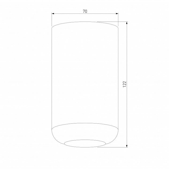 Накладной светильник Elektrostandard Onde a064195