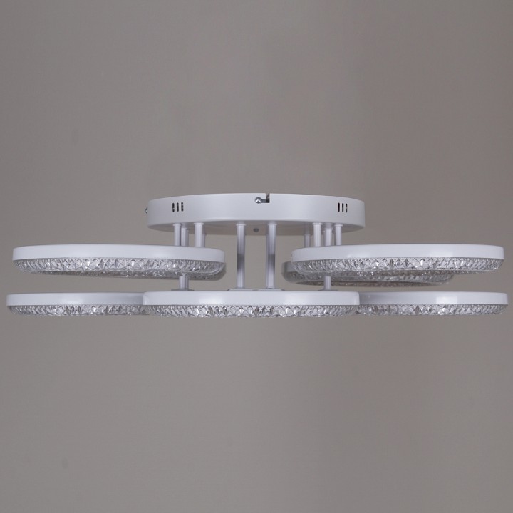 Люстра на штанге Reluce  67120-0.3-4+4C WH