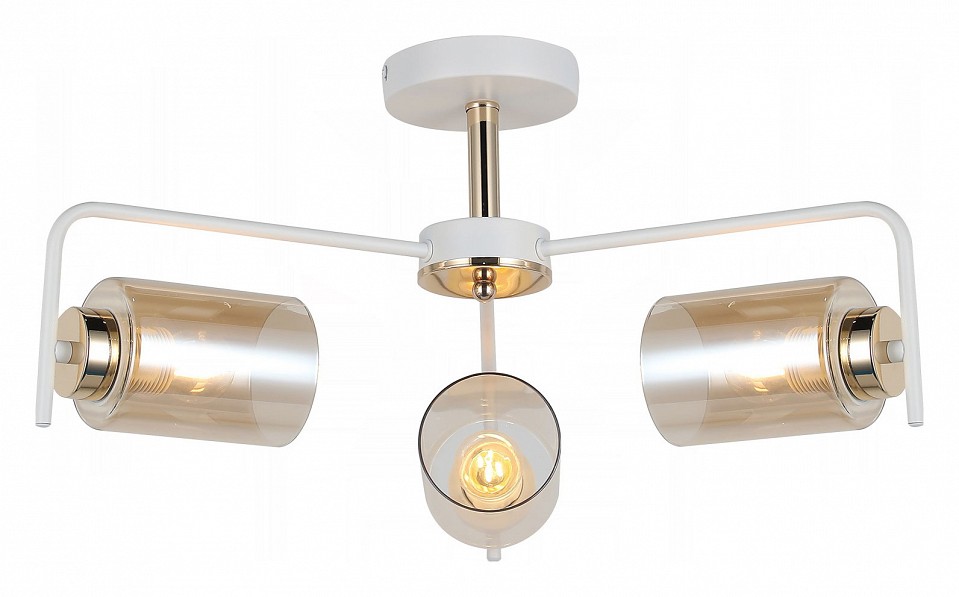 Люстра на штанге ILLUMICO  IL8248-3COU-79 WH GD