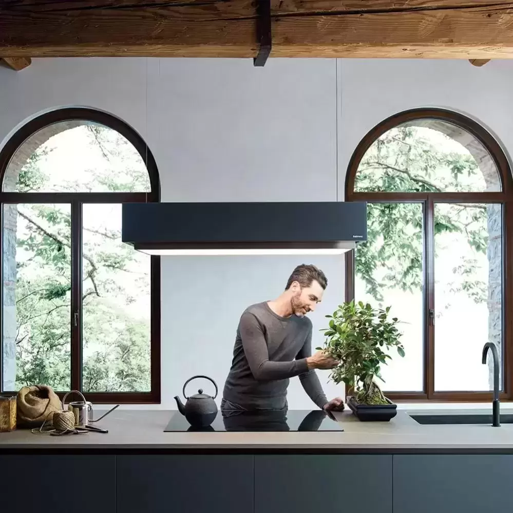Вытяжка Falmec CIRCLE.TECH Levante 120 graphite glass