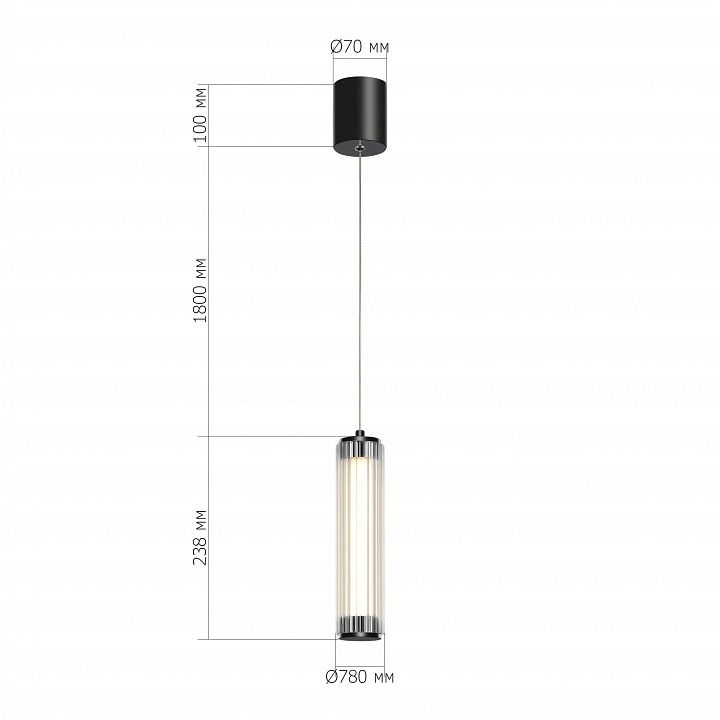 Подвесной светильник ST-Luce Bamboo SL6224.403.01