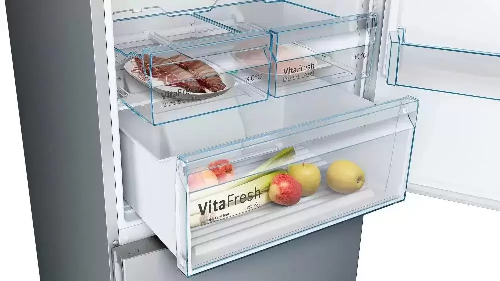 Холодильник с нижней морозильной камерой BOSCH KGN49XI20R