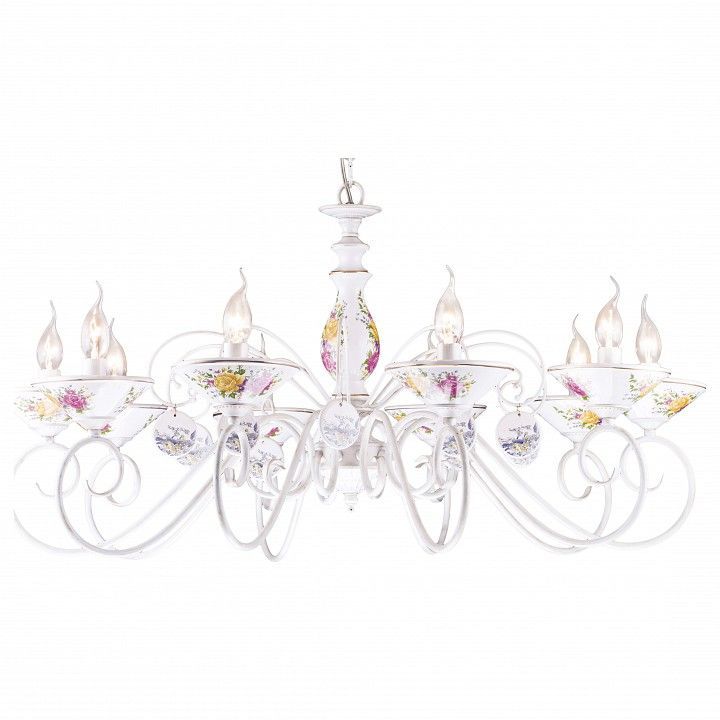 Подвесная люстра Arte Lamp Fiorato A2061LM-10WG